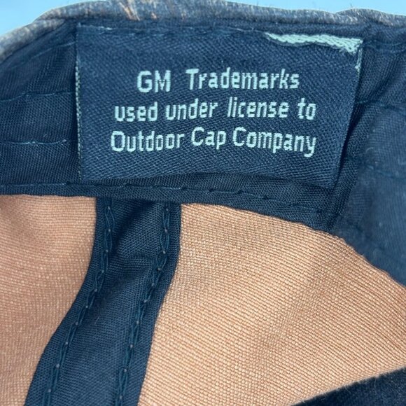 Chevrolet Snap Back Baseball Cap Brown Adult One Size Embroidered Chevy Logo Hat - Picture 7 of 7